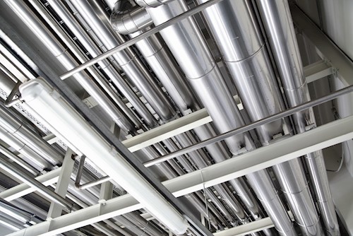 Silver pipework